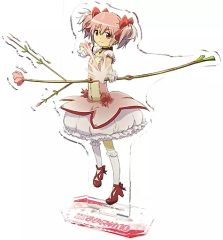 중고 雑貨 鹿目まどか イベントビジュアルアクリルマスコット 「魔法少女まどか☆マギカ10 展 」