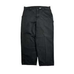 USED DAKOTA Worker Painter Pants Black 36 x 32 ダコタ ワーク ペインターパンツ ブラック ダック地 ワークウェア ビンテージ 古着