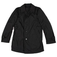 꼼데가르송 オムCOMME des GARCONS HOMME パッカリングポリジャケット 黒XS