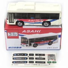 【中古】トミカ 朝日自動車 トミカ いすゞエルガ(ホワイト×レッド×ブルー) 「トミカ」