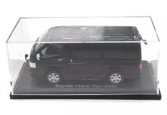 중고 ミニカー 単品 1/43 トヨタ ハイエース バン 2005 ブラック 「隔週刊国産名車コレクション全国版 VOL.154」 同梱品