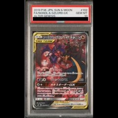 PSA10 アーゴヨン&アクジキングGX SR 102/095 1枚