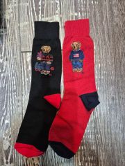 POLO RALPH LAUREN ポロラルフローレン BIGベア メンズ ミドル丈靴下