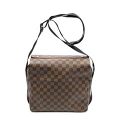 [中古] LOUIS VUITTON ルイ・ヴィトン ナヴィグリオ ブラウン ダミエ・エベヌ A