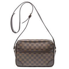 [中古] LOUIS VUITTON ルイ・ヴィトン トロカデロ ブラウン ダミエ・エベヌ AB