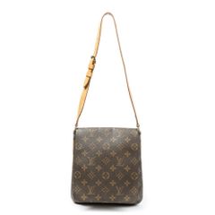 [中古] LOUIS VUITTON ルイ・ヴィトン ミュゼット・サルサ ブラウン モノグラム・キャンバス AB