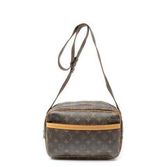 [中古] LOUIS VUITTON ルイ・ヴィトン リポーター ブラウン モノグラム・キャンバス A