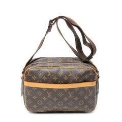 [中古] LOUIS VUITTON ルイ・ヴィトン リポーター ブラウン モノグラム・キャンバス AB