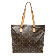[中古] LOUIS VUITTON ルイ・ヴィトン カバ・メゾ ブラウン モノグラム・キャンバス AB