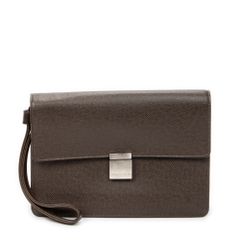 [中古] LOUIS VUITTON ルイ・ヴィトン セレンガ クラッチ ブラウン タイガレザー A