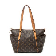 [中古] LOUIS VUITTON ルイ・ヴィトン トータリー ブラウン モノグラム・キャンバス AB