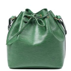 [中古] LOUIS VUITTON ルイ・ヴィトン ノエ ブラックステッチ グリーン エピ A