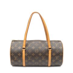 [中古] LOUIS VUITTON ルイ・ヴィトン パピヨン ブラウン モノグラム・キャンバス AB