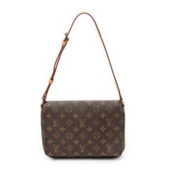 [中古] LOUIS VUITTON ルイ・ヴィトン ミュゼット タンゴ ブラウン モノグラム・キャンバス A