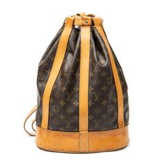 [中古] LOUIS VUITTON ルイ・ヴィトン ランドネ ブラウン モノグラム・キャンバス AB