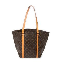 [中古] LOUIS VUITTON ルイ・ヴィトン サック・ショッピング ブラウン モノグラム・キャンバス A