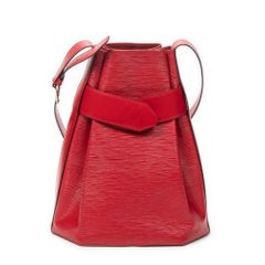 [中古] LOUIS VUITTON ルイ・ヴィトン サック デポール レッド エピ A