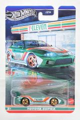 MATTLE HOTWHEELS SILVER SERIES TOYOTA SUPRA 7-ELEVEN JGF54