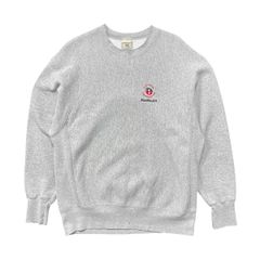 USA 古着 Lee リー ハーラン・エレクトリック 企業系 リバースウィーブタイプ クルーネック スウェット トレーナー 刺繍 メンズL BD4031