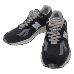 NEW BALANCE ニューバランス スニーカー U991BK2 ブラック 28.5cm