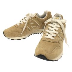 NEW BALANCE ニューバランス M1400BE Made in USA スウェードレザースニーカー ベージュ 27.5cm