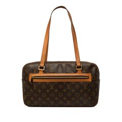 ルイ ヴィトン モノグラム シテGM トートバッグ ショルダーバッグ M51181 ブラウン PVC レザー レディース LOUIS VUITTON【1-0293607】