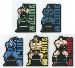 중고 コースター 全5種セット ラバーコースター 「 이치방쿠지 キン肉マン 超人血盟軍」 E賞