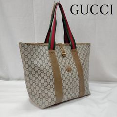 グッチ ヴィンテージ PLUS GGスプリーム シェリーライン トートバッグ レディース - ISItems USED 古着 중고 50170545