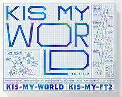 CD KIS-MY-WORLD 첫회 생산 한정판 A CD2장+DVD LIVE CD반 Kis-My-Ft2
