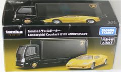 USED 箱傷 トミカプレミアム tomicaトランスポーター Lamborghini Countach 25th ANNIVERSARY 240001034583