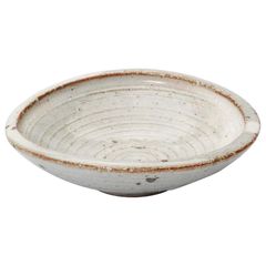 新品 美濃焼 鉄粉引ひねり 小付 ボウル 皿 ベージュ 幅約9×高さ約2.5cm 電子レンジ 食洗機対応 日本製 044-0014A