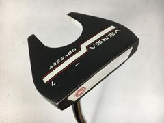 返品OK 중고 ゴルフクラブ オデッセイ VERSA ヴァーサ #7 ブラック ホリゾンタルデザイン パター オリジナルスチール パター