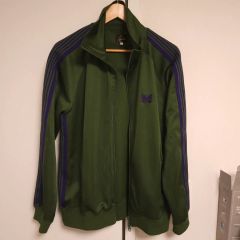 L NEEDLES トラックジャケット ダークグリーン NS244
