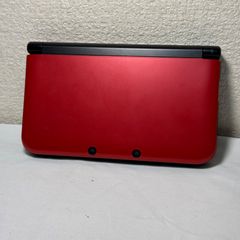 動作確認済 ニンテンドー3DS LL レッド×ブラック 本体 液晶良好