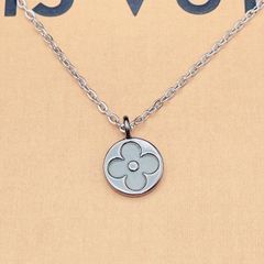 ◇ルイヴィトン◇清掃消毒済 LOUIS VUITTON M00521 インスティンクト ネックレス モノグラムフラワー 4.17g ブランド