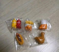 バンダイいつ来るかな 麻ボーグタン ハンバーガーの場合 2弾 가챠 피규어