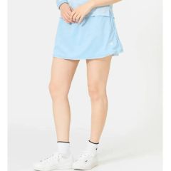 新品 Sサイズのみ le coq sportif ルコック レディース ウィメンズ リバーシブルスコートゲームスコート テニス スコート 『リバーシブル』両面ともポケット付き UPF50+ ブルー LN6SSK10L-BL00-S