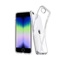 For iPhone SE3 3세대 iPhone SE2 2세대용 케이스 For iPhone8 iPhone7 4.7 인치 용 커버 클리어 소프트 실리콘 케이스 얇은 부드러운 촉감 낙하 방지 TPU재 For iPhone SE3 제3세