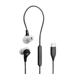 JBL Endurance Run 3 USB-C ハイレゾ対応USB-Cインイヤースポーツイヤホン IP65 防水防塵対応 外れにくい 有線 (ブラック)e