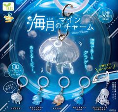 注文確定後キャンセル不可 海月 くらげ Mine charm マインチャーム 全5種セット 완성 가챠