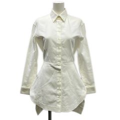ALAIA(アライア) 長袖シャツブラウス サイズ36 S レディース美品 - 白 ギャザー
