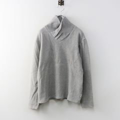 美品 ソウソウ SOU・SOU 京都 蜂巣編 衿巻ジバン SS グレー＼プルオーバー 長袖【2400015256436】