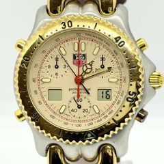 TAG HEUER タグホイヤー プロフェッショナル 200M CG1123-0 ベージュ QZ メンズ 腕時計 訳あり