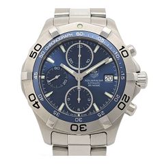 タグホイヤー アクアレーサー クロノグラフ CAF2112 自動巻き ステンレススティール メンズ TAG HEUER【中古】 【時計】