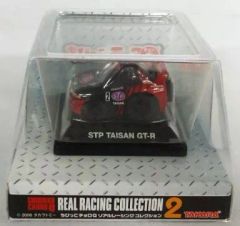 중고 ミニカー ちびっこチョロQ STP TAISAN GT-R #2 ブラック×レッド 「ちびっこチョロQ リアルレーシングコレクション2」 セブンイレブン限定