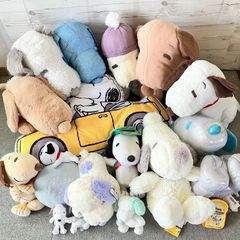 スヌーピー ぬいぐるみ 大量 묶음 판매 17点セット PEANUTS グッズ SNOOPY ピーナッツ クッション マスコット 17