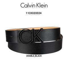 Calvin Klein カルバンクライン ck ベルト レザー ロゴ カットアウト カジュアル シンプル 革小物 ギフト メンズ 男性用 11CK020024