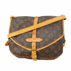 6ke5291 ルイヴィトン ショルダーバッグ モノグラム ソミュール30 M42256 브라운 중고 여성