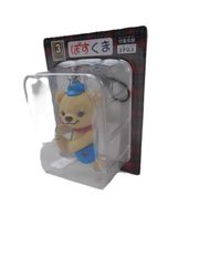 신품 포스 쿠마 피겨 스트라이프 mo-K-81-6860 한정 배포 비매품 입체감 우체국 3D 피겨 입체 스트랩 레드 머플러 귀엽다