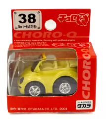 중고 ミニカー チョロQ STD-38 New ビートル カブリオレ イエロー×クリーム 「スタンダード No.38」